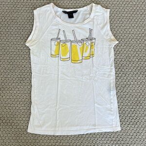 Marc by Marc Jacobs Lemonade Muscle Tee Tank Cotton size Small